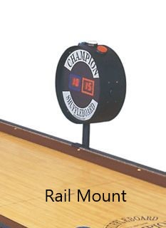 champion rail mount shuffleboard table scoreboard 28