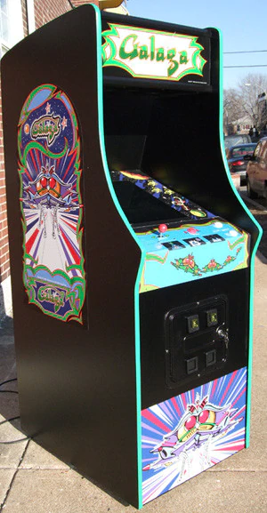 galaga arcade machine