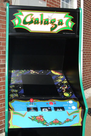 galaga ship arcade