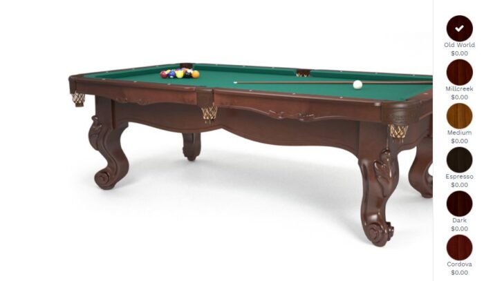 scotsdale pool table