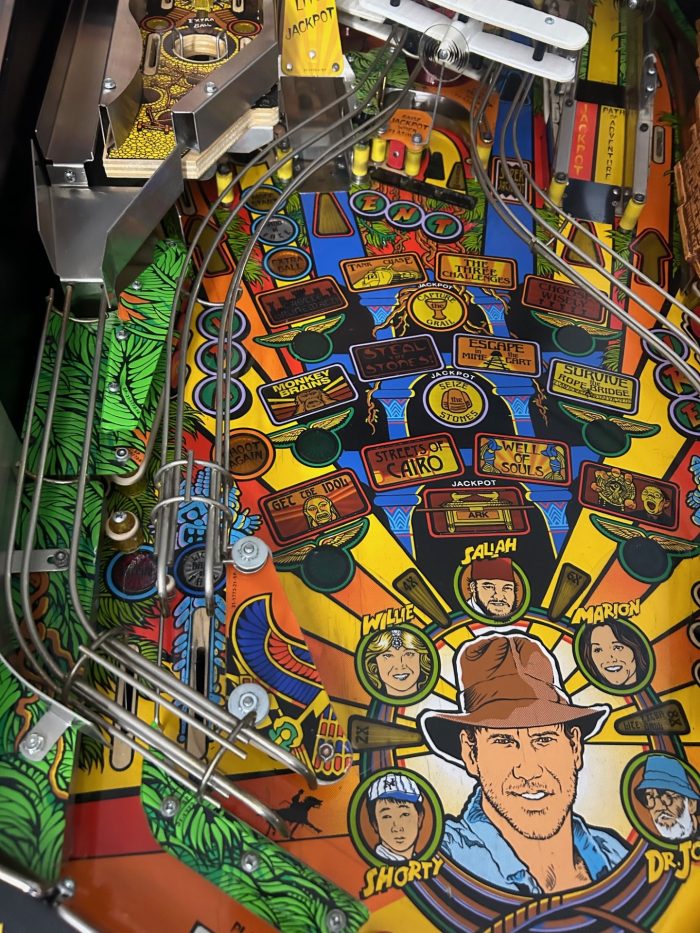 Indiana jones pinball by williams