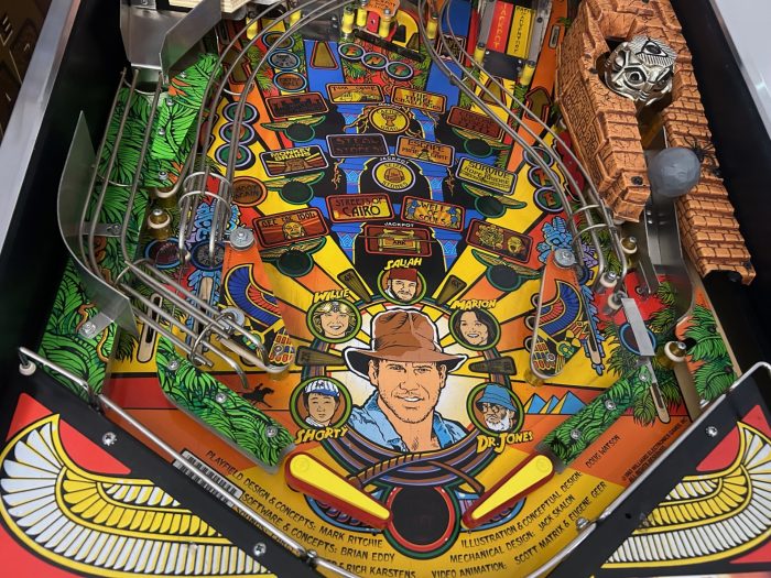 indiana jones pinball machines