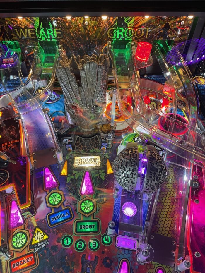 Guardians of the galaxy pinball we are groot