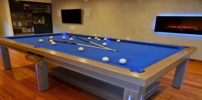 Empire pool tables silver