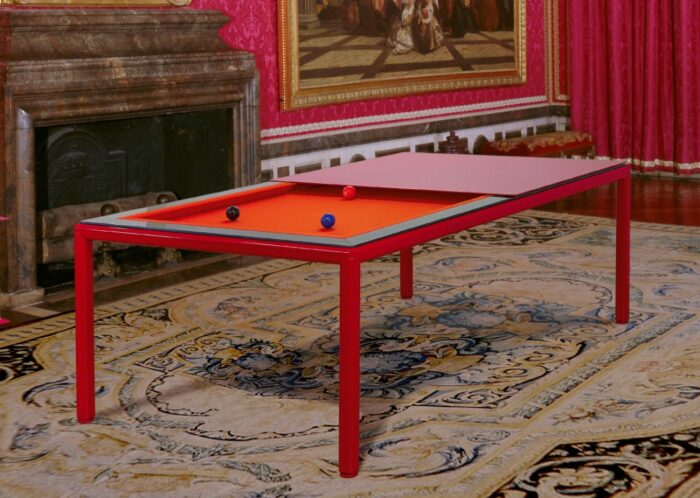 Majestic pool tables red