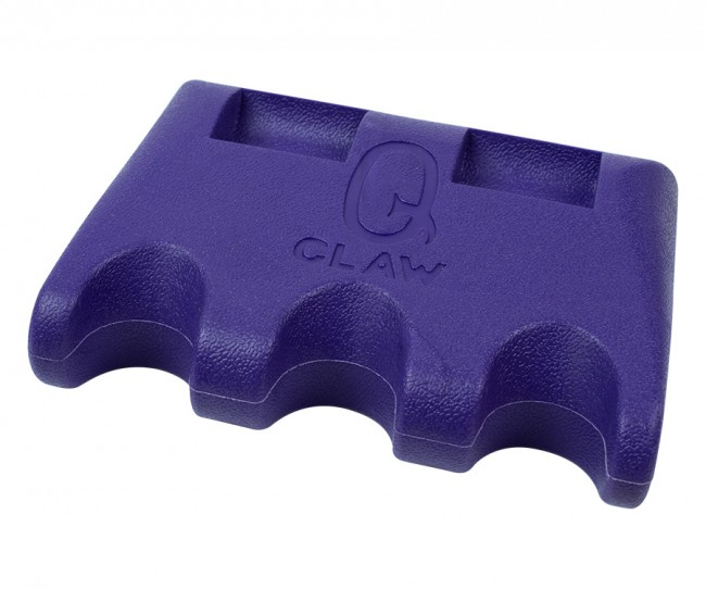 Q Claw 3 Cue Pool Cue Holder Purple QClaw holds 3 Cues w/ FREE Shipping 