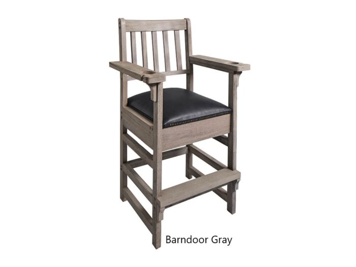 Barndoor Gray Spec Chair with closed drawer comp