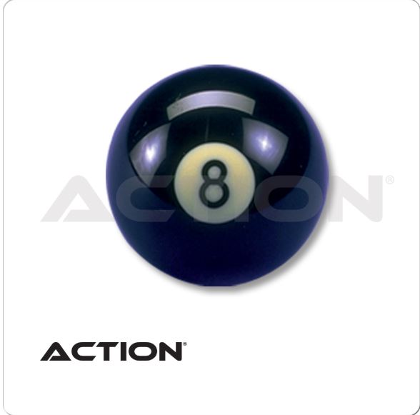 Action Crazy 8 Pool Ball - BBCRZ8, Billiard Bay