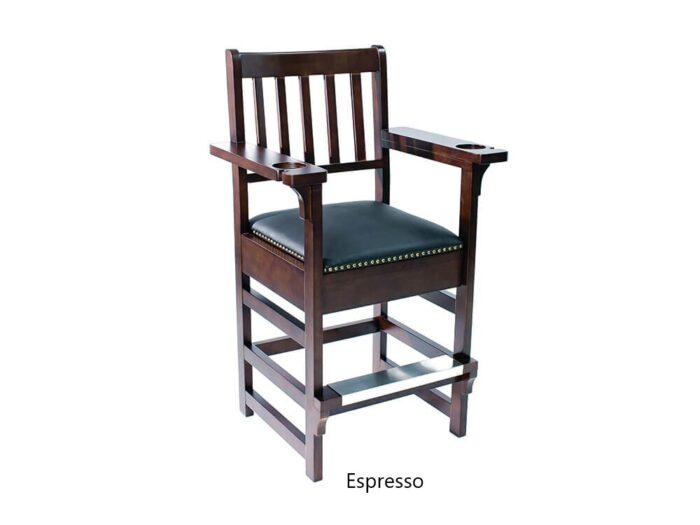 Espresso spec chair closed