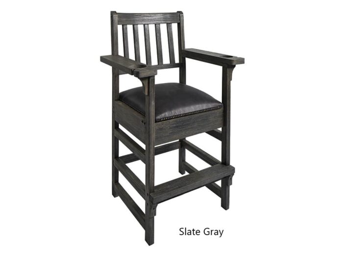 Slate Gray Spec Chair with drawer closed comp