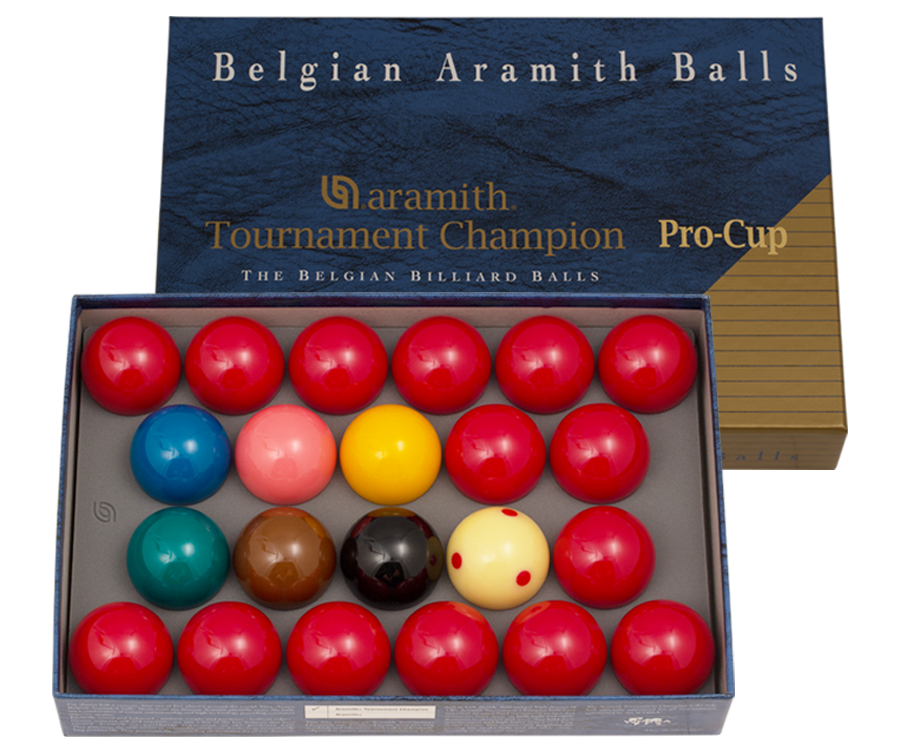 Aramith Snooker Jeu de Balle 52,4 Aramith Bobine Champion Pro Cup Blanc Avec 6 Rouge P 