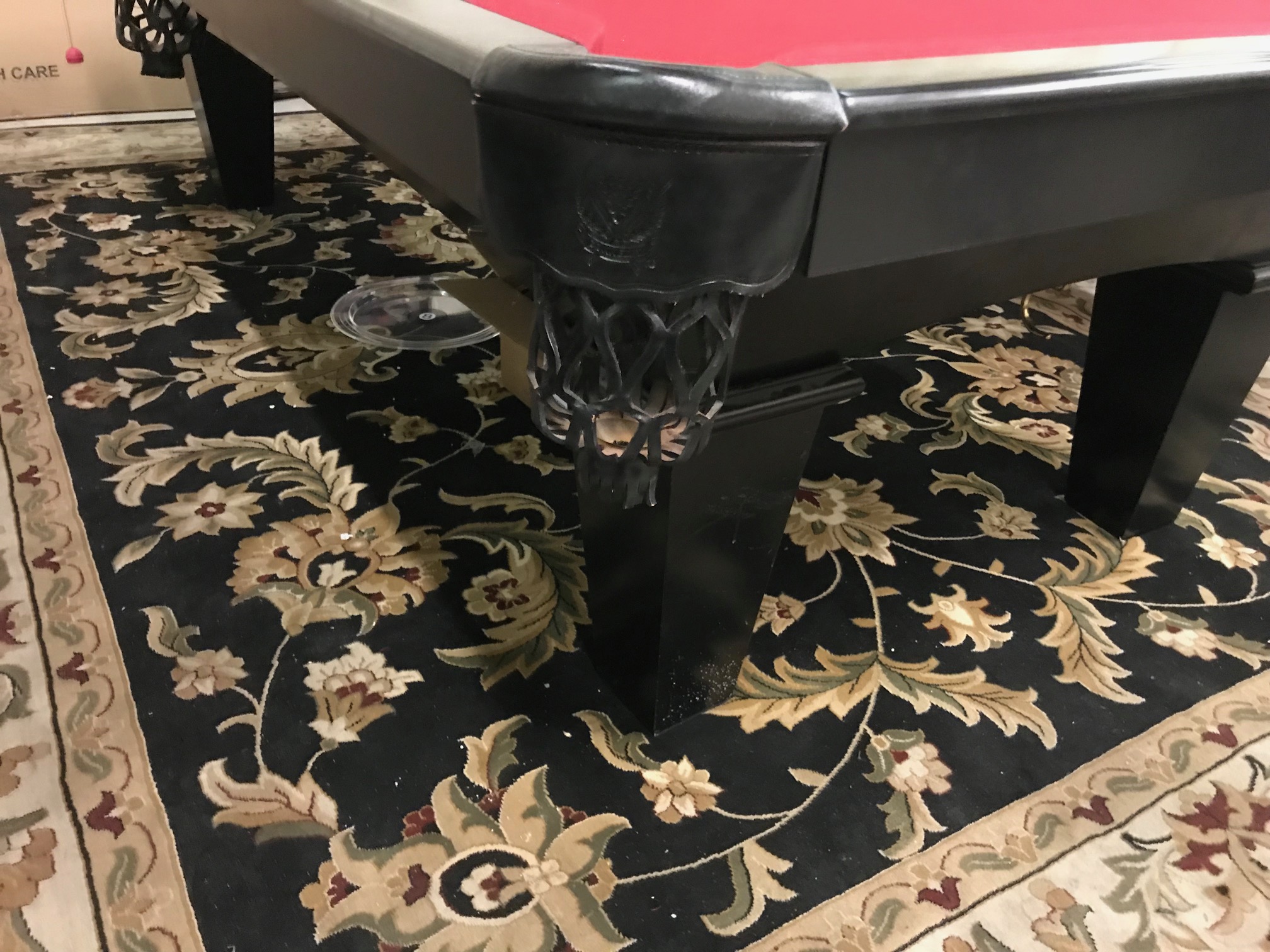 9 Ft Connelly Pool Table Black