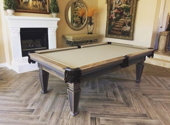 Florence two tone pool table