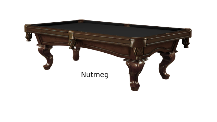 Mallory Nutmeg Pool Table