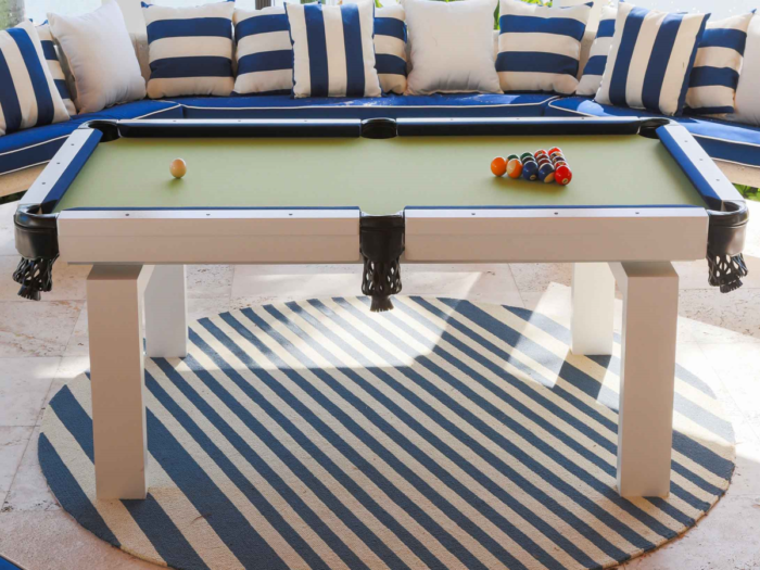 The Oasis Outdoor Pool Table
