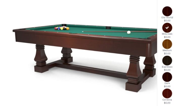 Westlake pool table