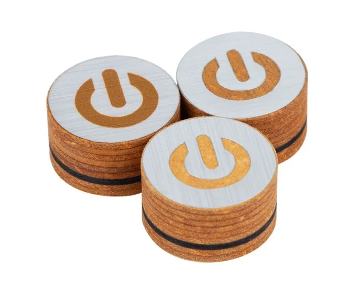 ON® CYBORG HYBRID POOL CUE TIP (SINGLE) - Image 2