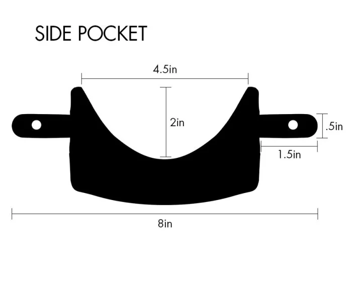 Fringe Leather Pockets (TPPK04) - Image 3