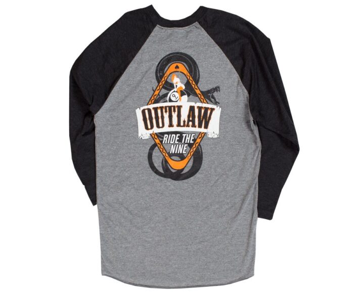 Outlaw TSOL01 Baseball Cut T-Shirt (Discontinued) - Image 2