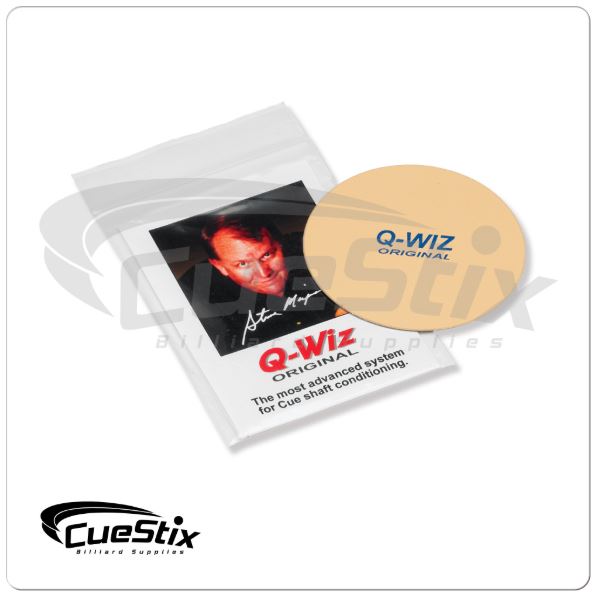 Q-Wiz Shaft Conditioner/Polisher Pool Cue Care Smoothing Accessory 