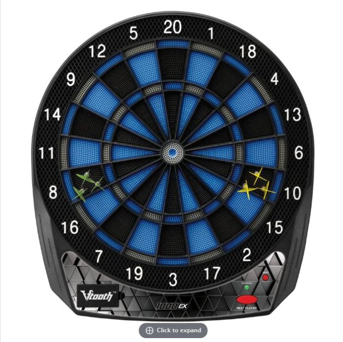 Viper Vtooth 1000 EX™ Online Electronic Dartboard (discontinued) - Image 12