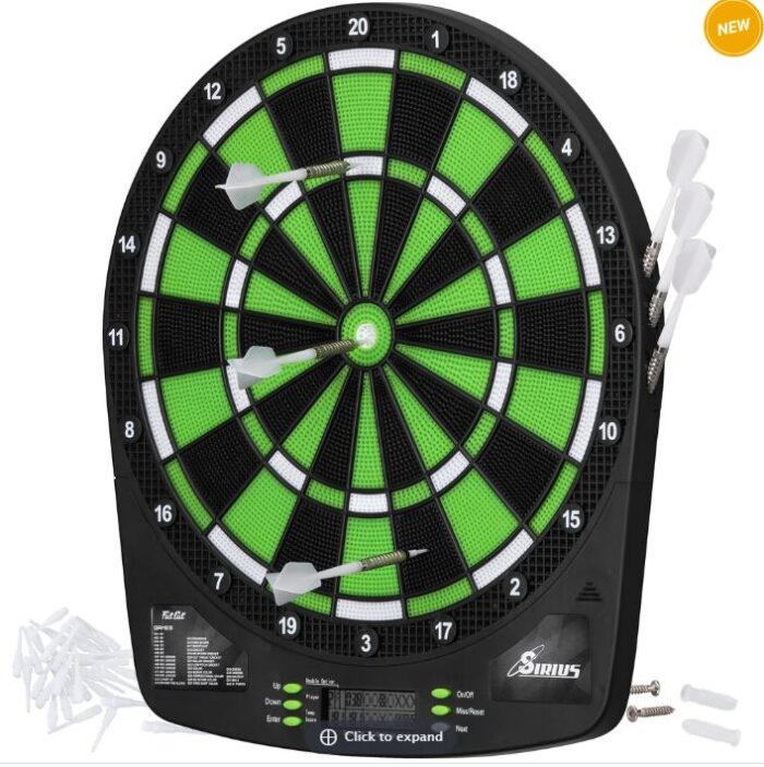 Fat Cat Sirius 13.5" Electronic Dartboard (New Design) (dISCONTINUED) - Image 2