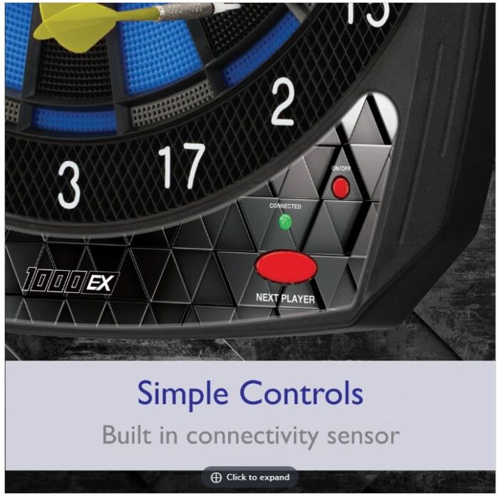 Viper Vtooth 1000 EX™ Online Electronic Dartboard (discontinued) - Image 3