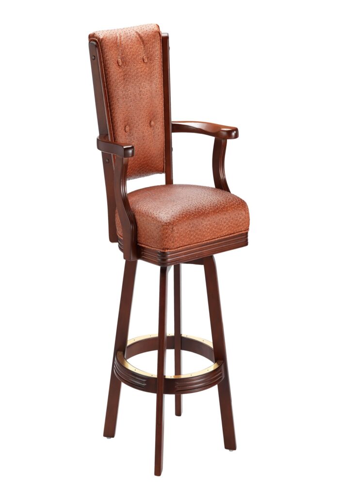 ACME Furniture　GRANDVIEW HIGH STOOL Vintage Set of 6 Industrial Grey Metal Bar Stools
