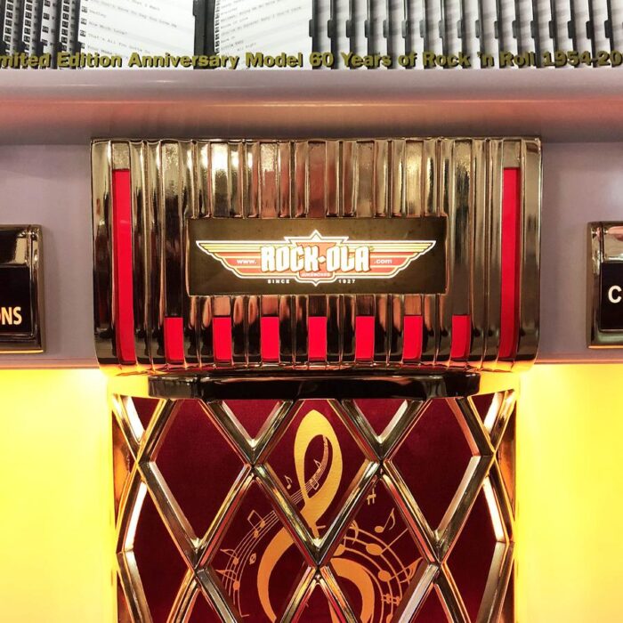 ROCK-OLA BUBBLER ELVIS CD JUKEBOX IN BLACK (Duplicate) (Discontinued) - Image 4