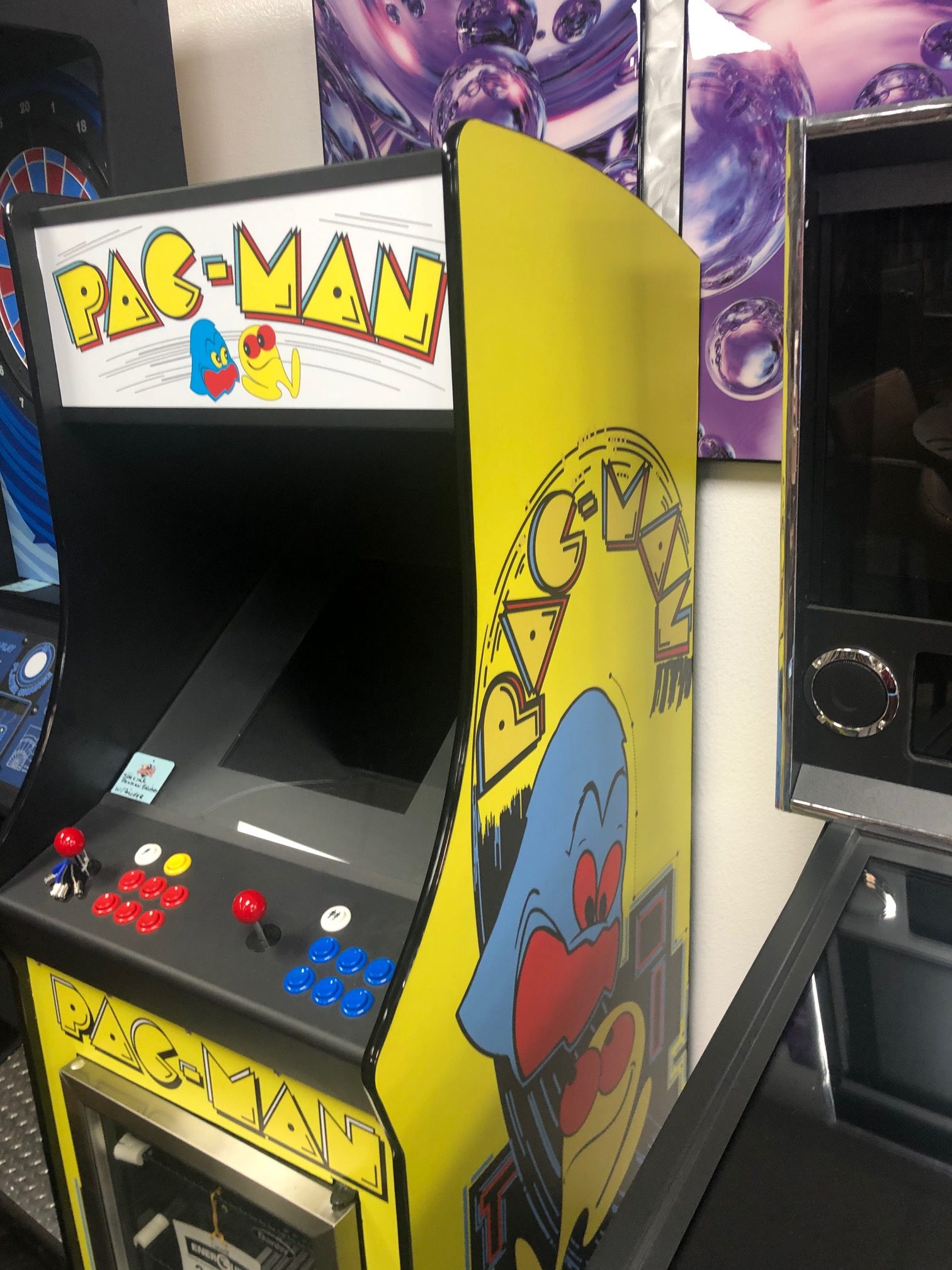 Pacman Iconic FULL SIZE Multi-Game Plays 60 To 400 Classic Games For Sale |  Billiards N More