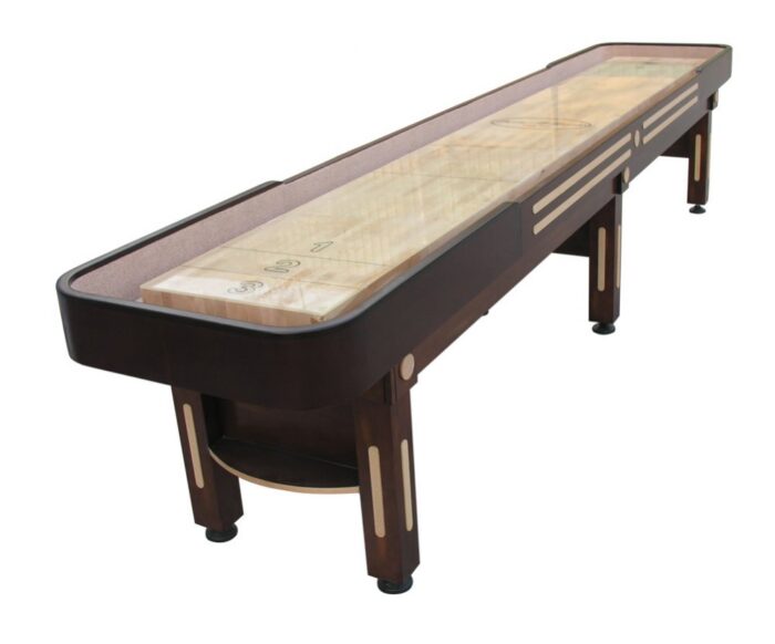 "The Elite" Shuffleboard Table in Walnut - available in 14 or 16 foot by Elite Designs FREE SHIPPING - Image 5