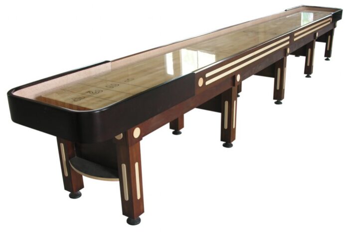 "The Elite" Shuffleboard Table in Walnut - available in 14 or 16 foot by Elite Designs FREE SHIPPING - Image 4