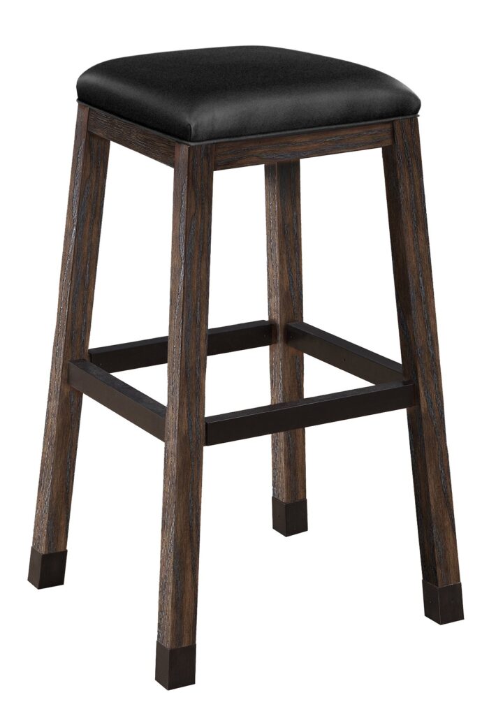 Rustic Backless Stool Whiskey Barrel 1400x 1