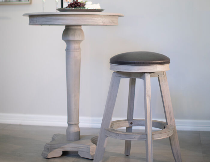 Barndoor Gray Pub Table - Image 3