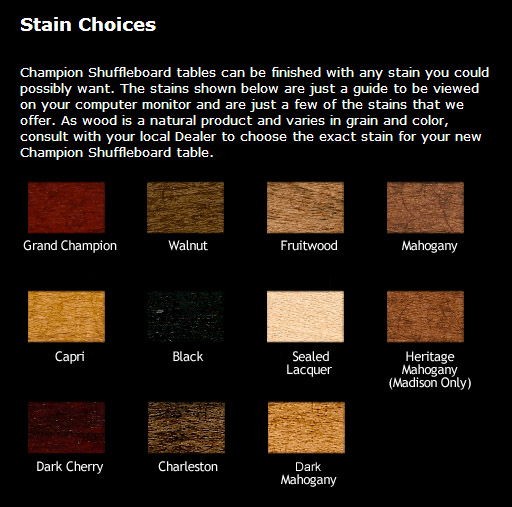 stain options 1 2 1