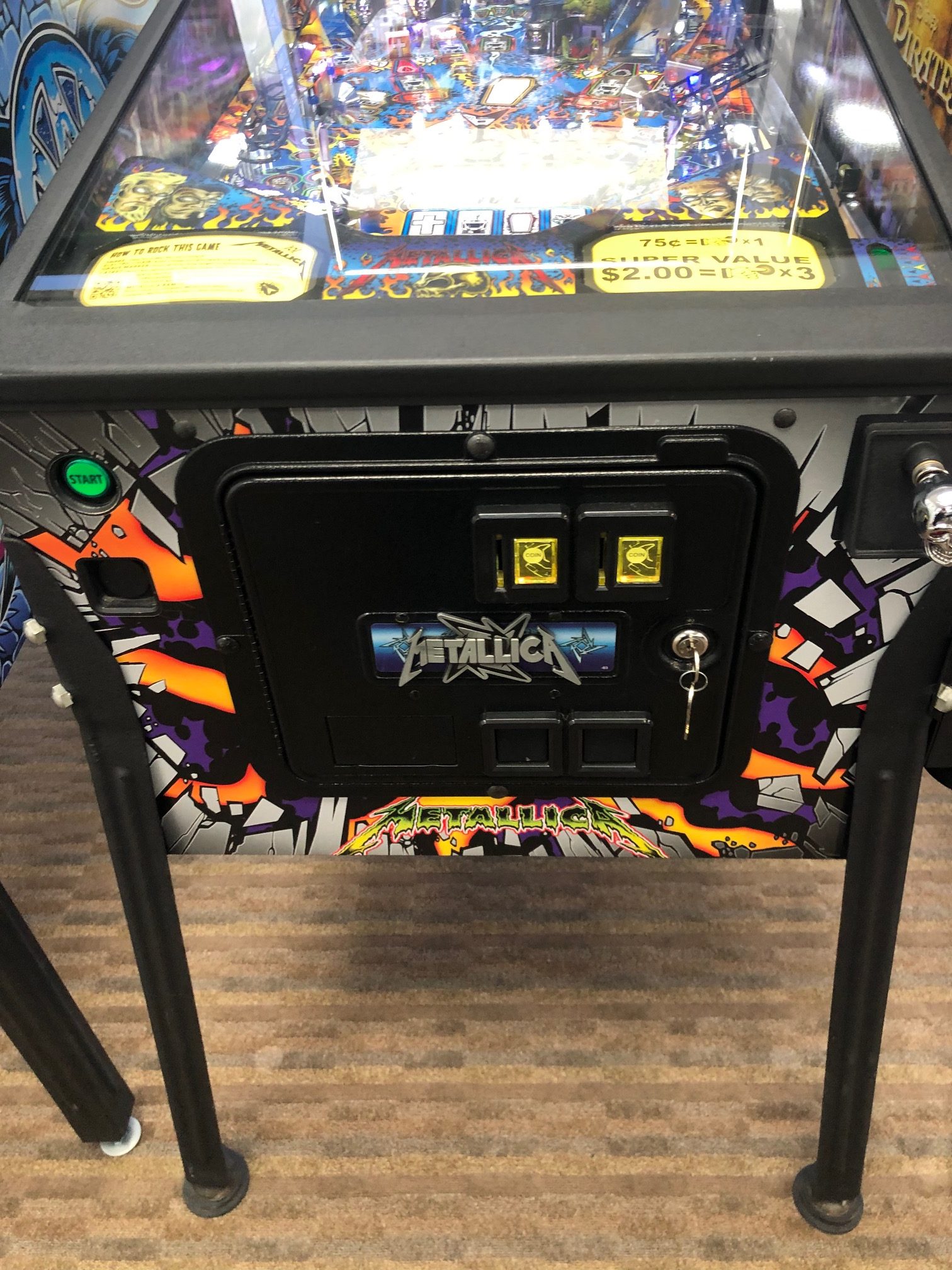 metallica pinball