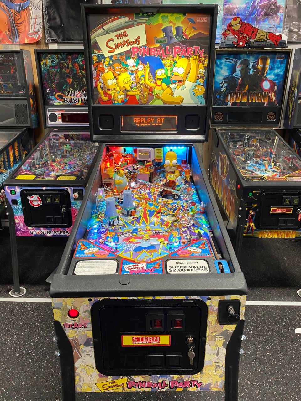 The Simpsons Pinball By Stern – Mint (SOLD)_ For Sale • Billiards N More
