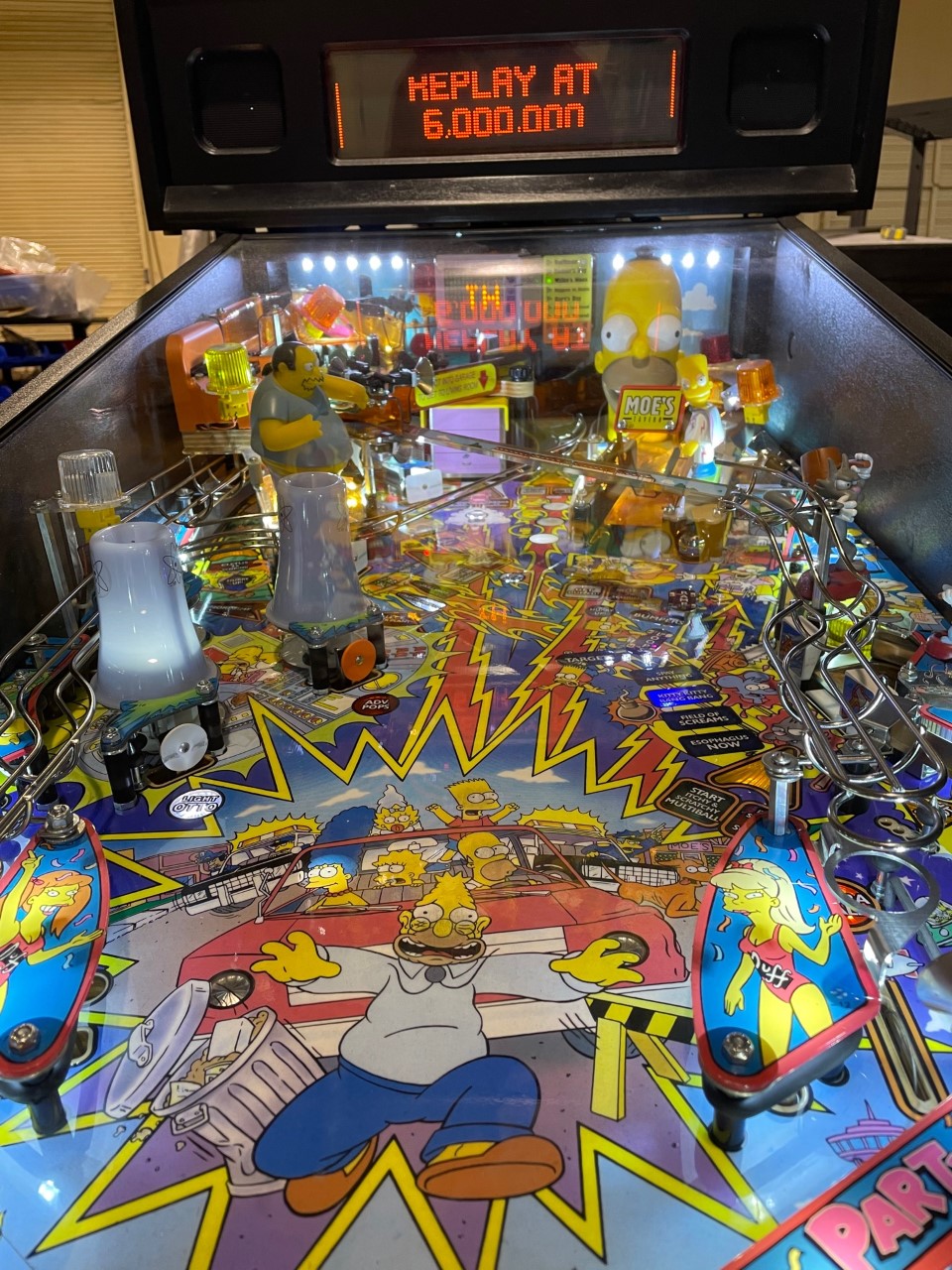 simpsons pinball machine