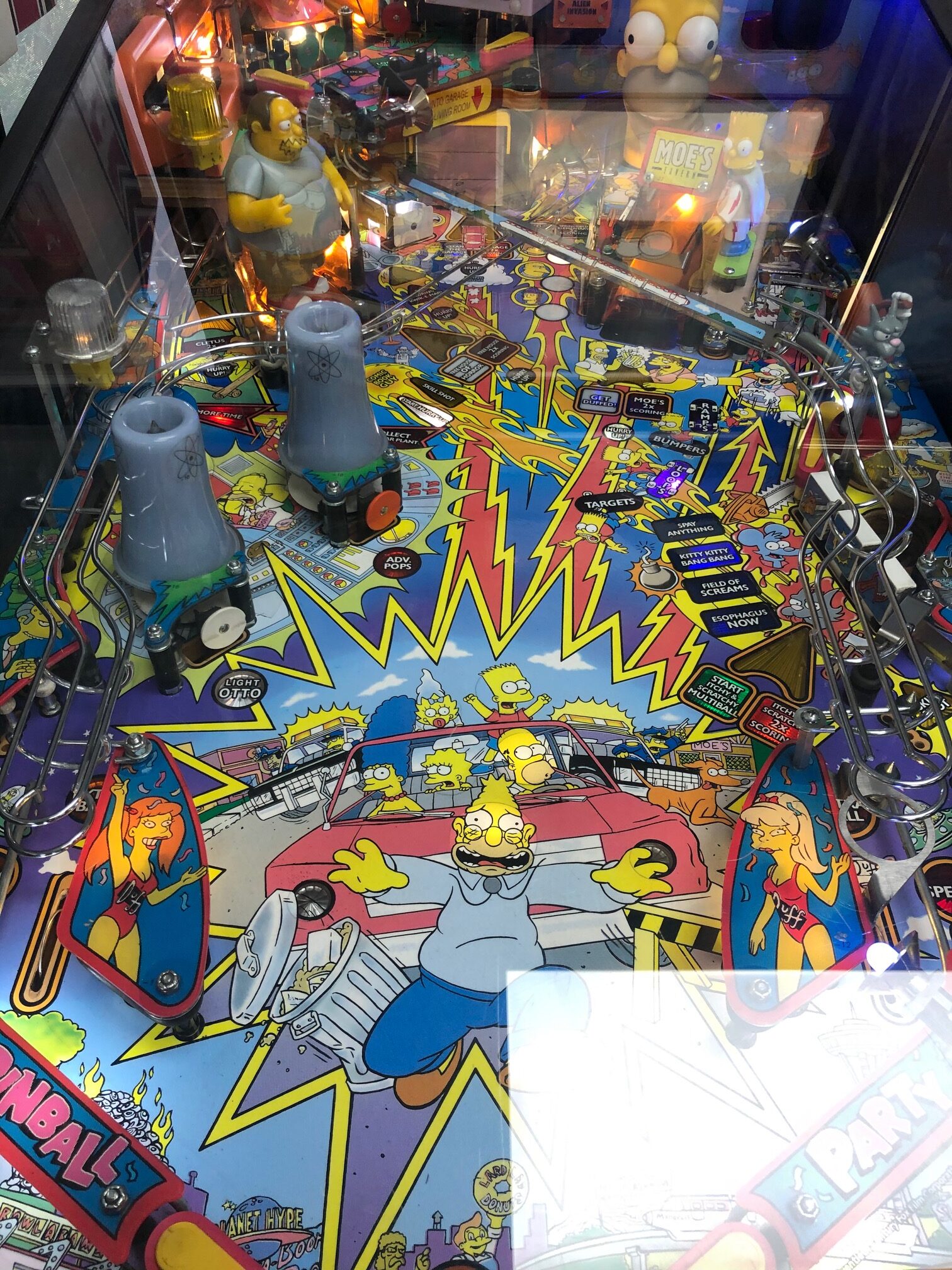 1990 simpsons pinball machine bad switch