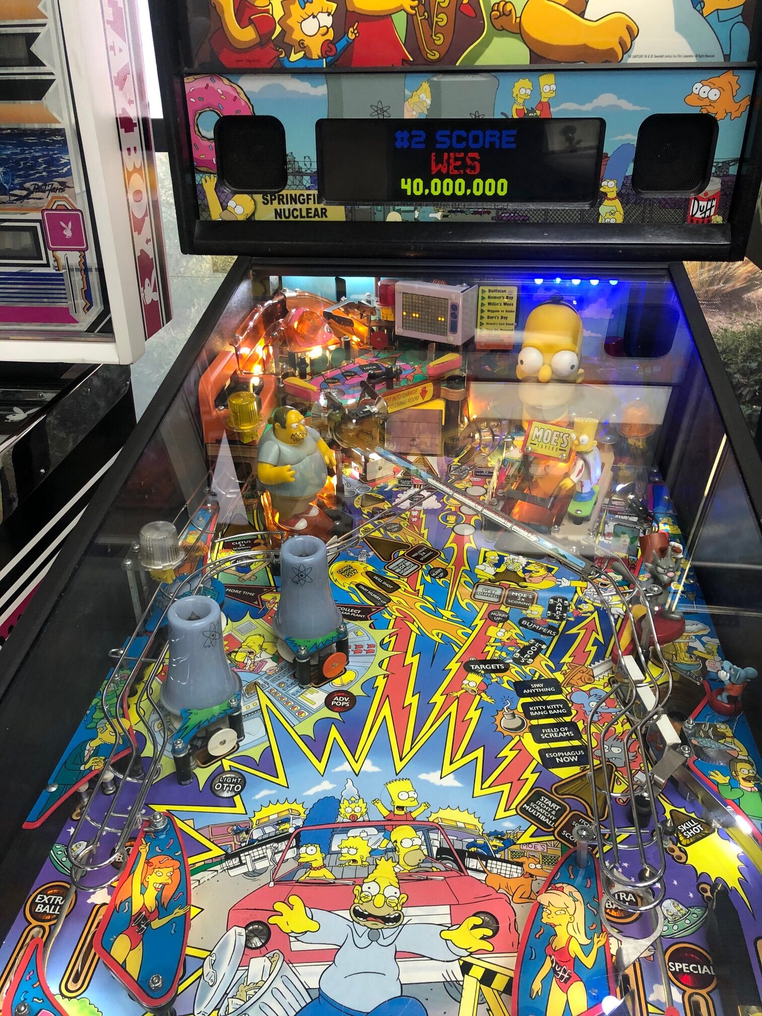 simpsons pinball machine simpsons pinball machine