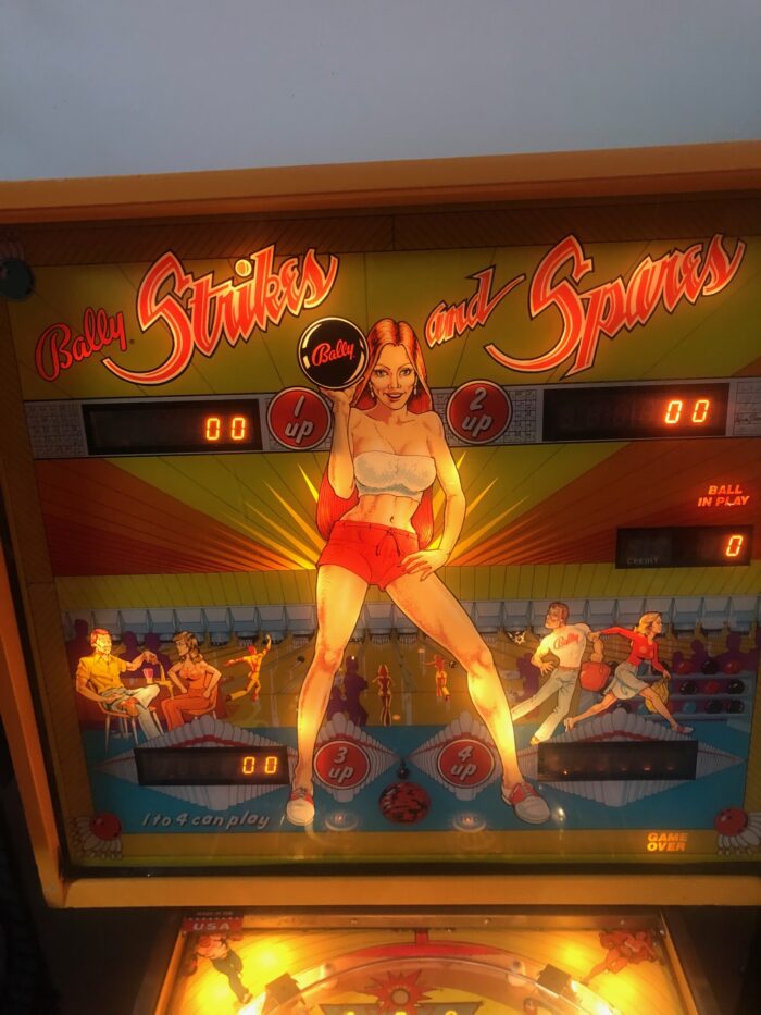 Strikes And Spares Pinball (Sold) - Image 2