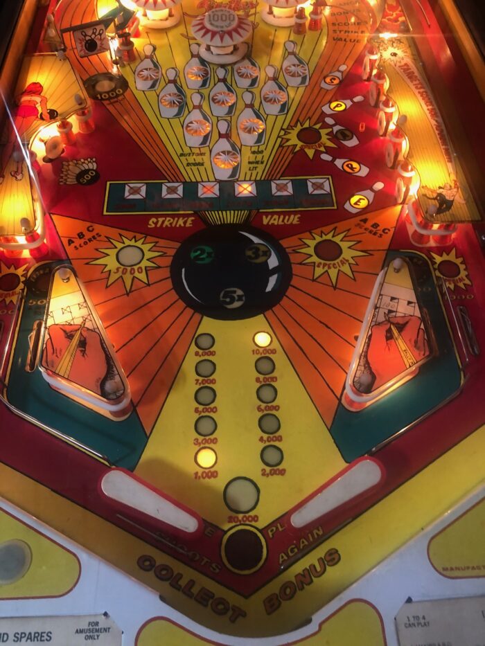 Strikes And Spares Pinball (Sold) - Image 3