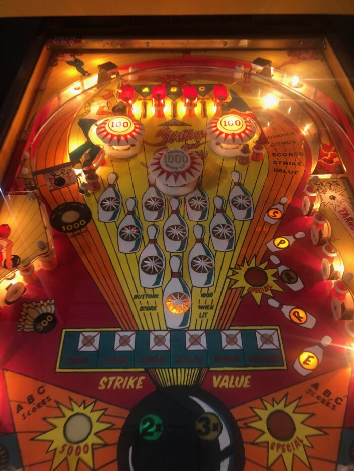 Strikes And Spares Pinball (Sold) - Image 4