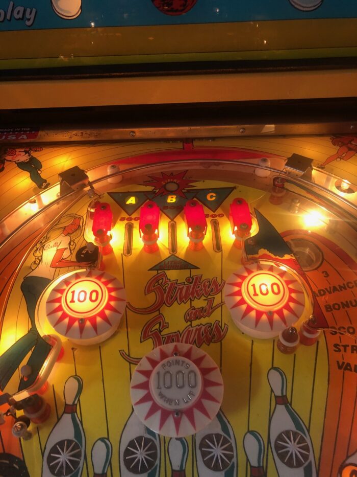 Strikes And Spares Pinball (Sold) - Image 5