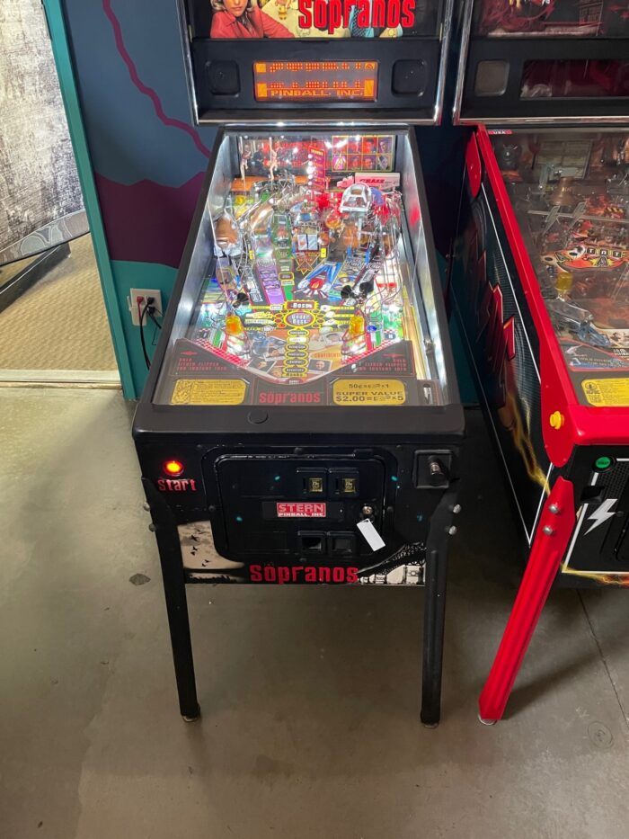 Sopranos pinball machine