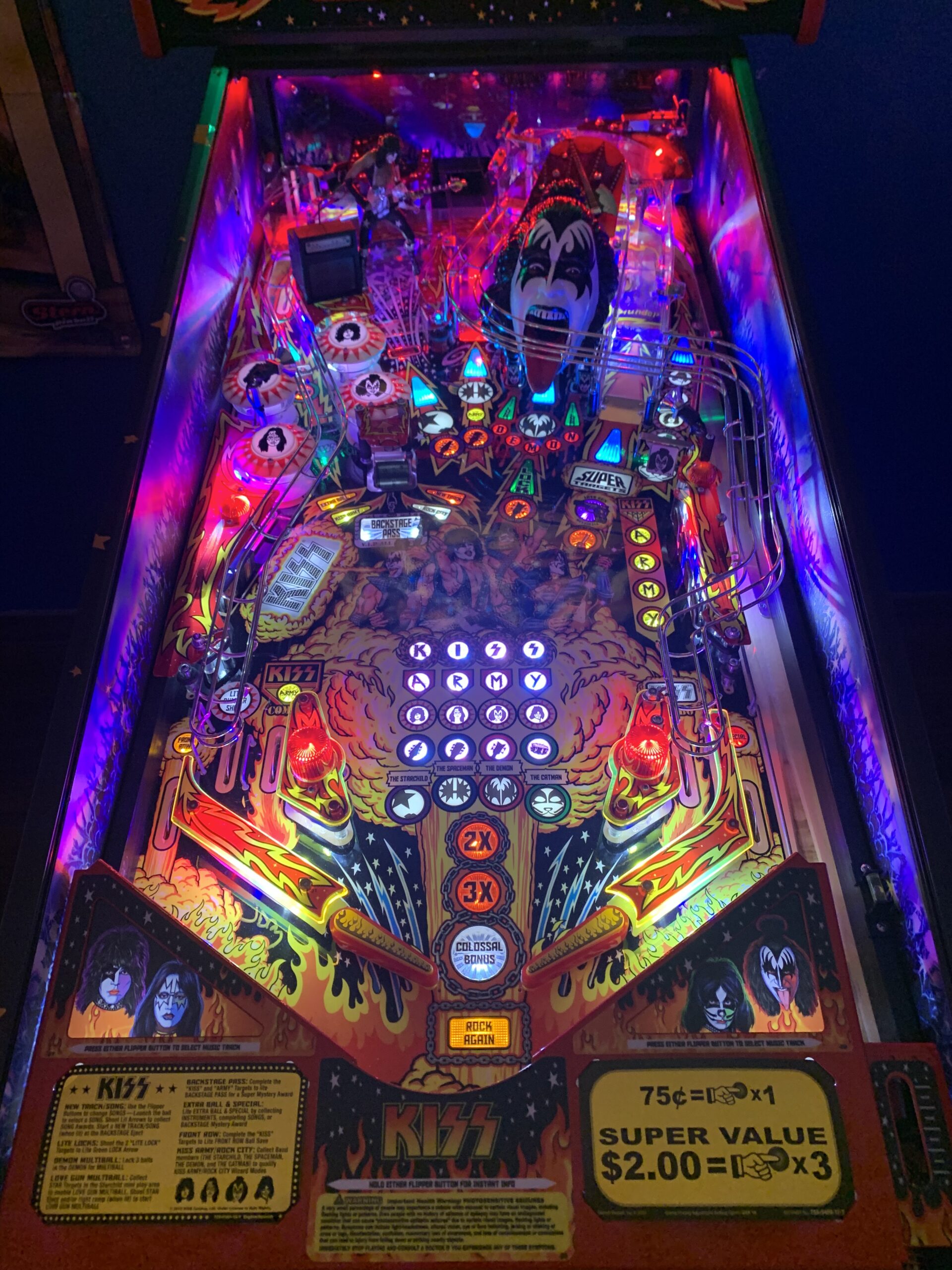 Kiss Pinball Limited Edition PLATINUM EDITION (Sold) For Sale ...