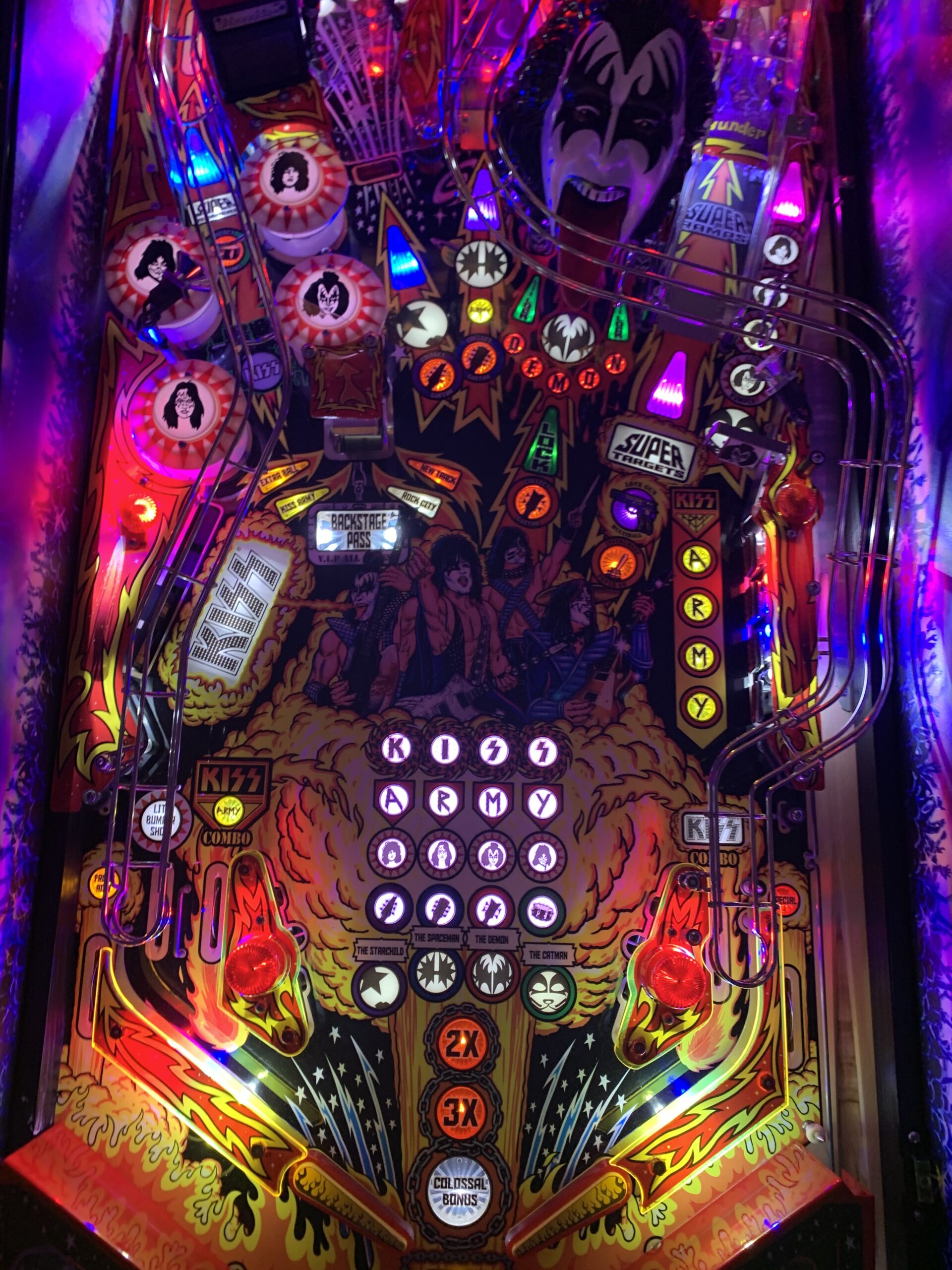 Kiss Pinball Limited Edition PLATINUM EDITION (Sold) For Sale ...