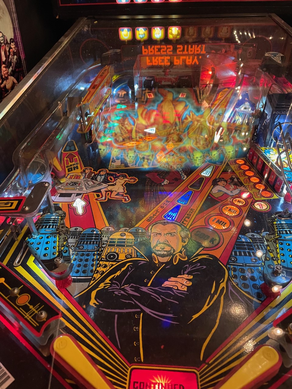 dr who pinball machine for sale australia