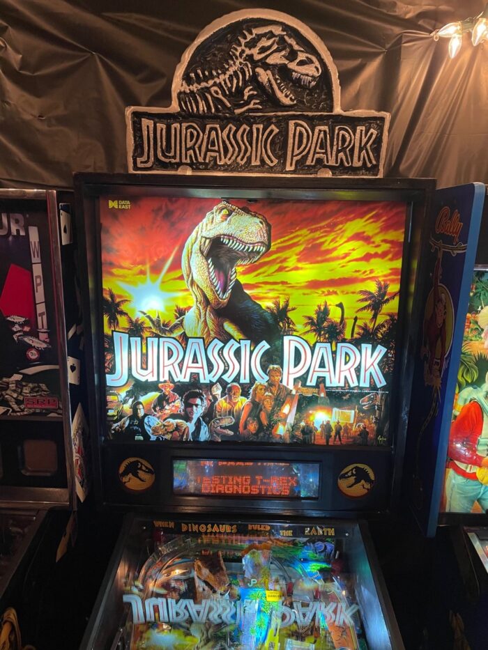 jurassic park home pinball