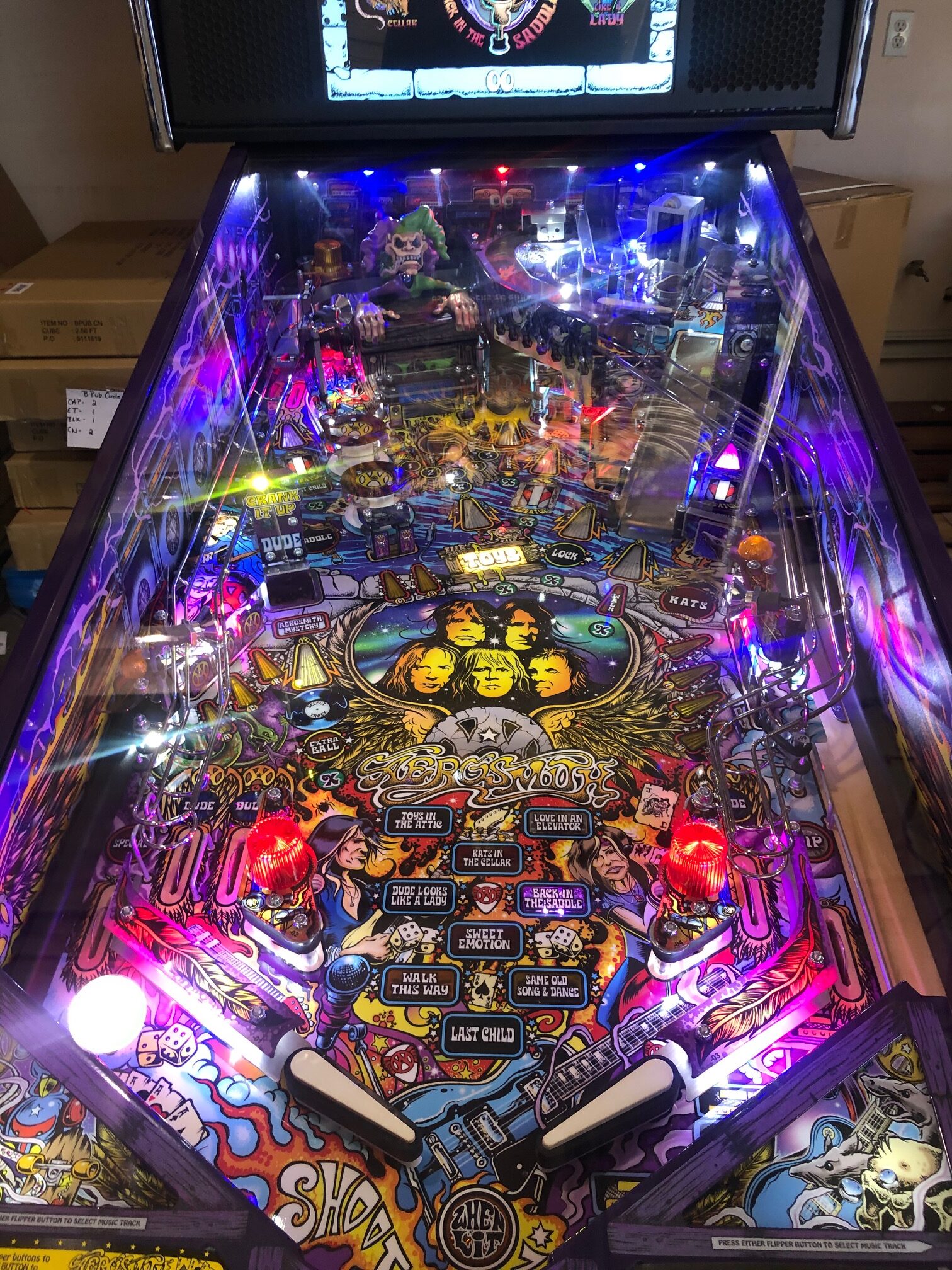 Aerosmith LE Pinball | Billiards N More